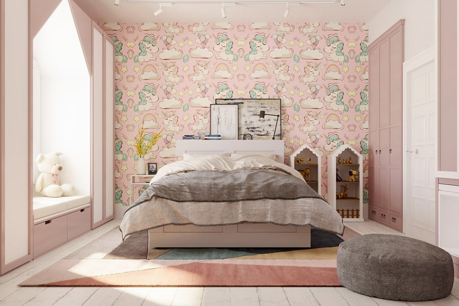 phòng ngủ dành cho bé gái 32 nagopa design