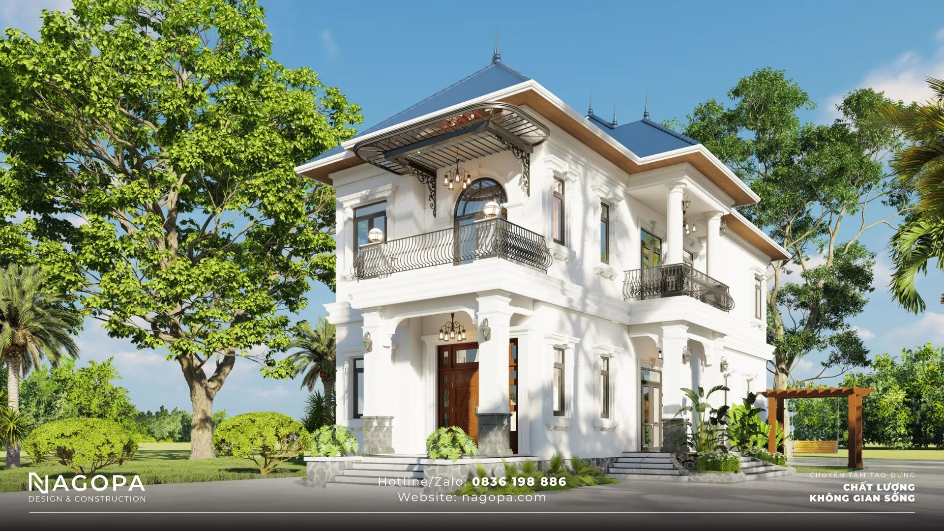 Biệt Thự 2 Tầng Mái Nhật | Dành Cho Gia Đình 3 Thế Hệ | GĐ Chú Trung 2