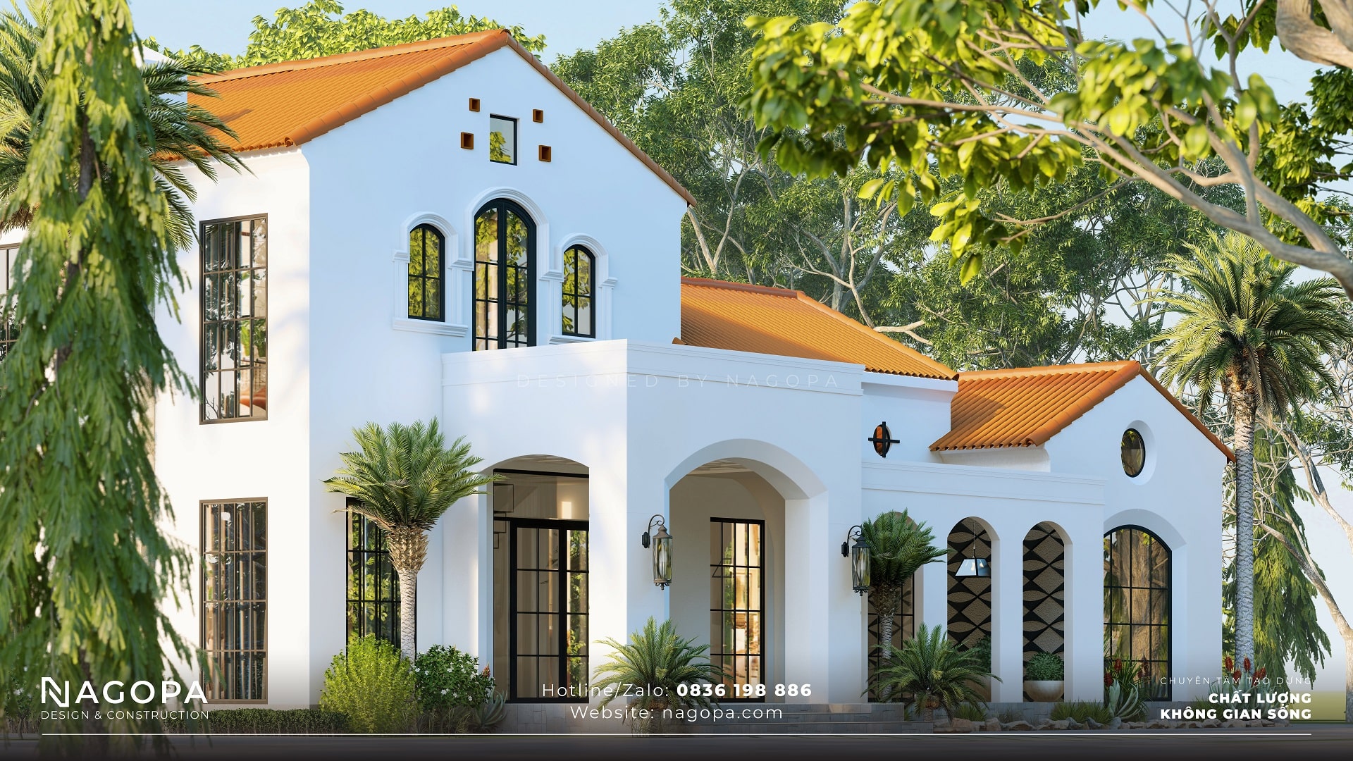 G’s home – Biệt thự 2 tầng nhà vườn địa trung hải | GO2310 14