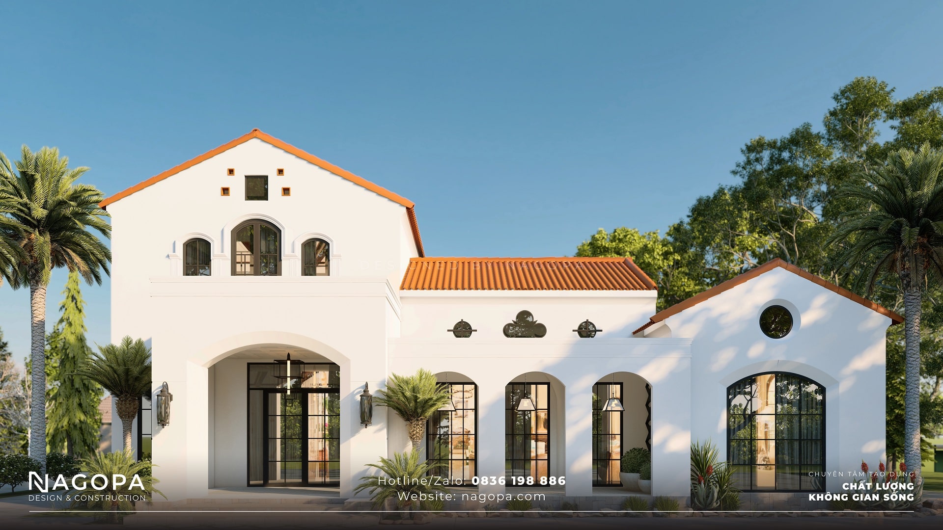 G’s home – Biệt thự 2 tầng nhà vườn địa trung hải | GO2310 15