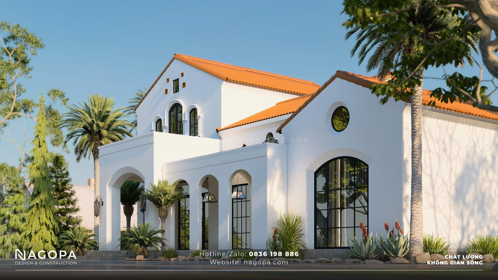 G’s home – Biệt thự 2 tầng nhà vườn địa trung hải | GO2310 16