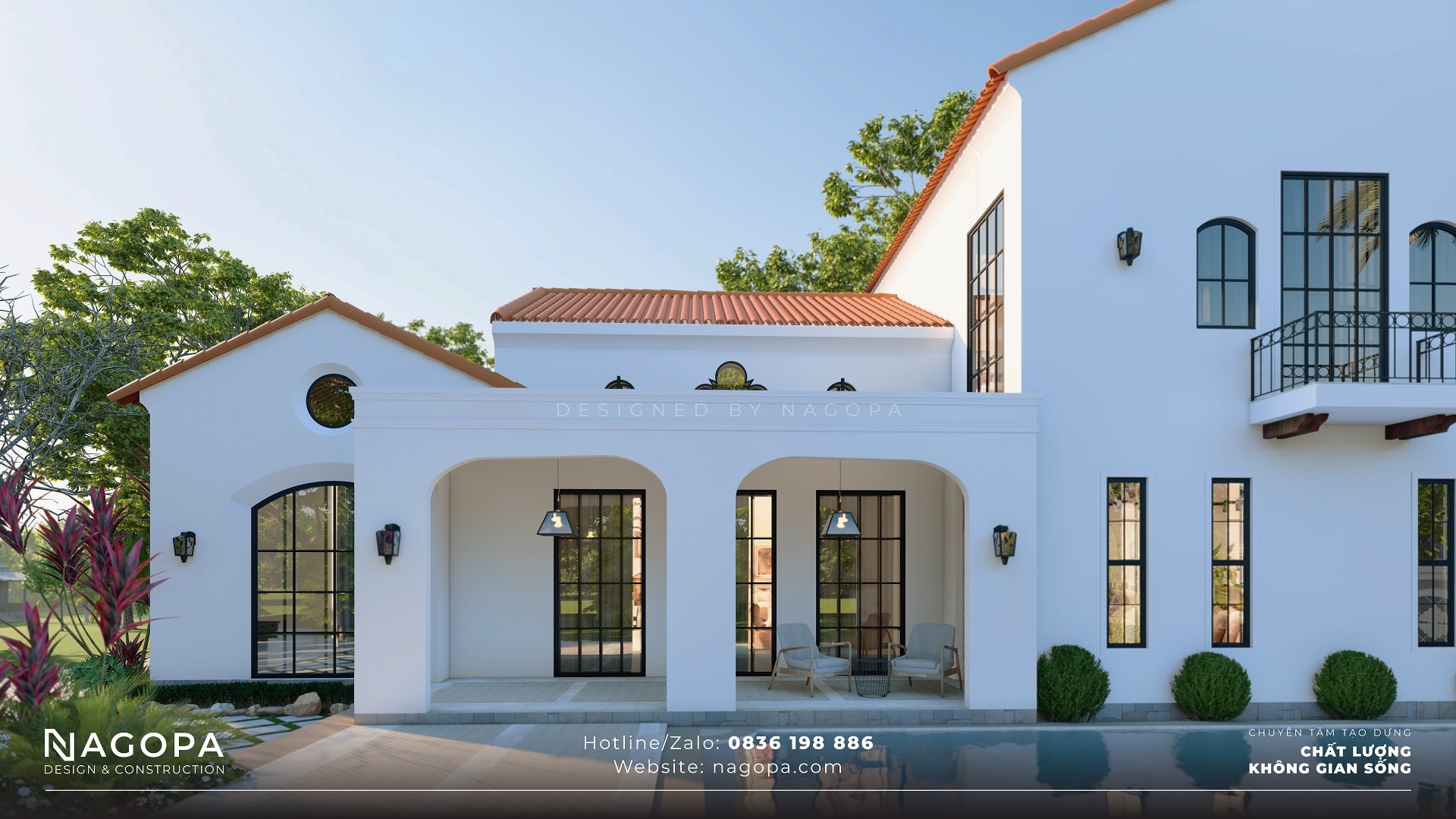 G’s home – Biệt thự 2 tầng nhà vườn địa trung hải | GO2310 18