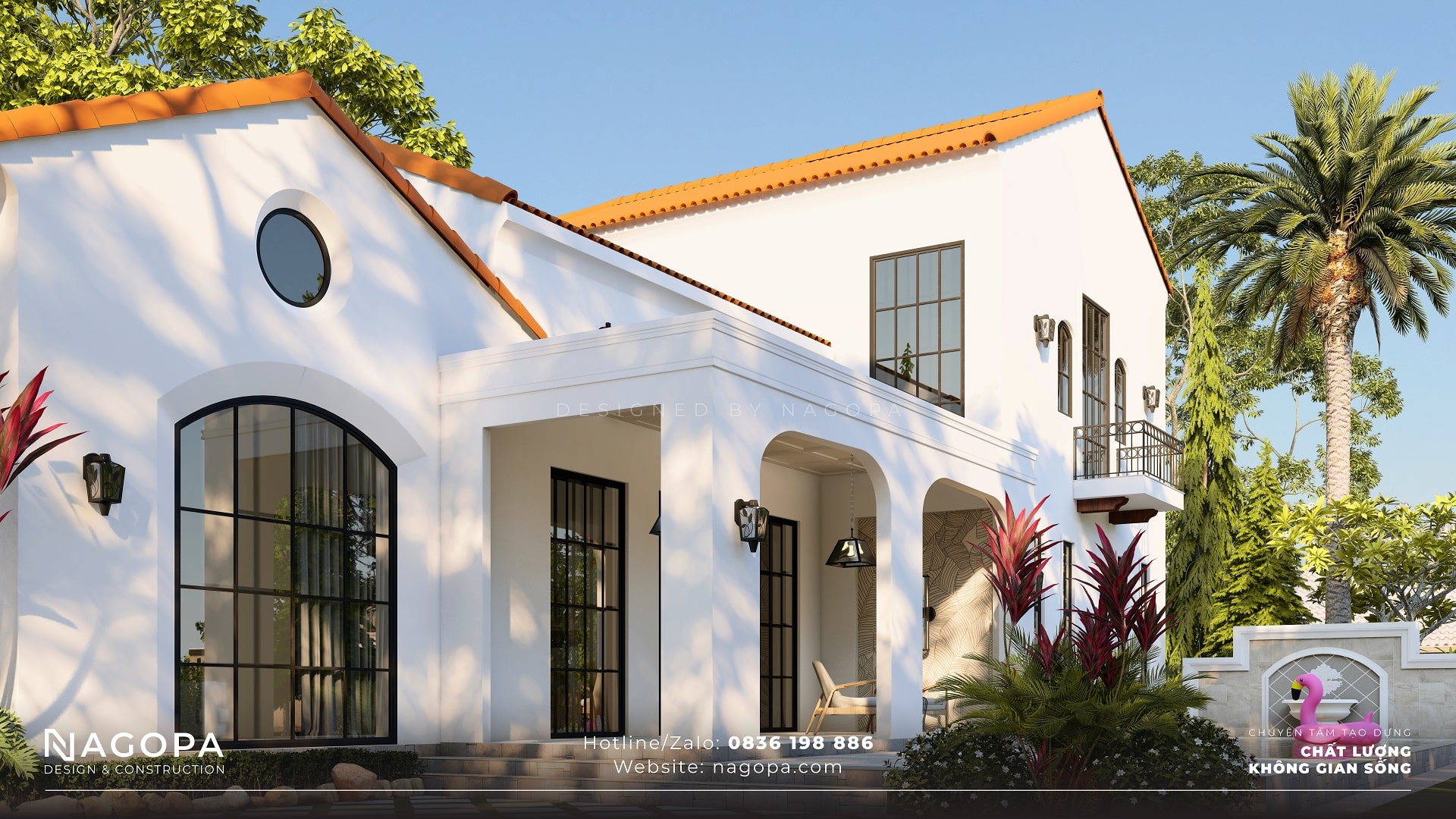 G’s home – Biệt thự 2 tầng nhà vườn địa trung hải | GO2310 19