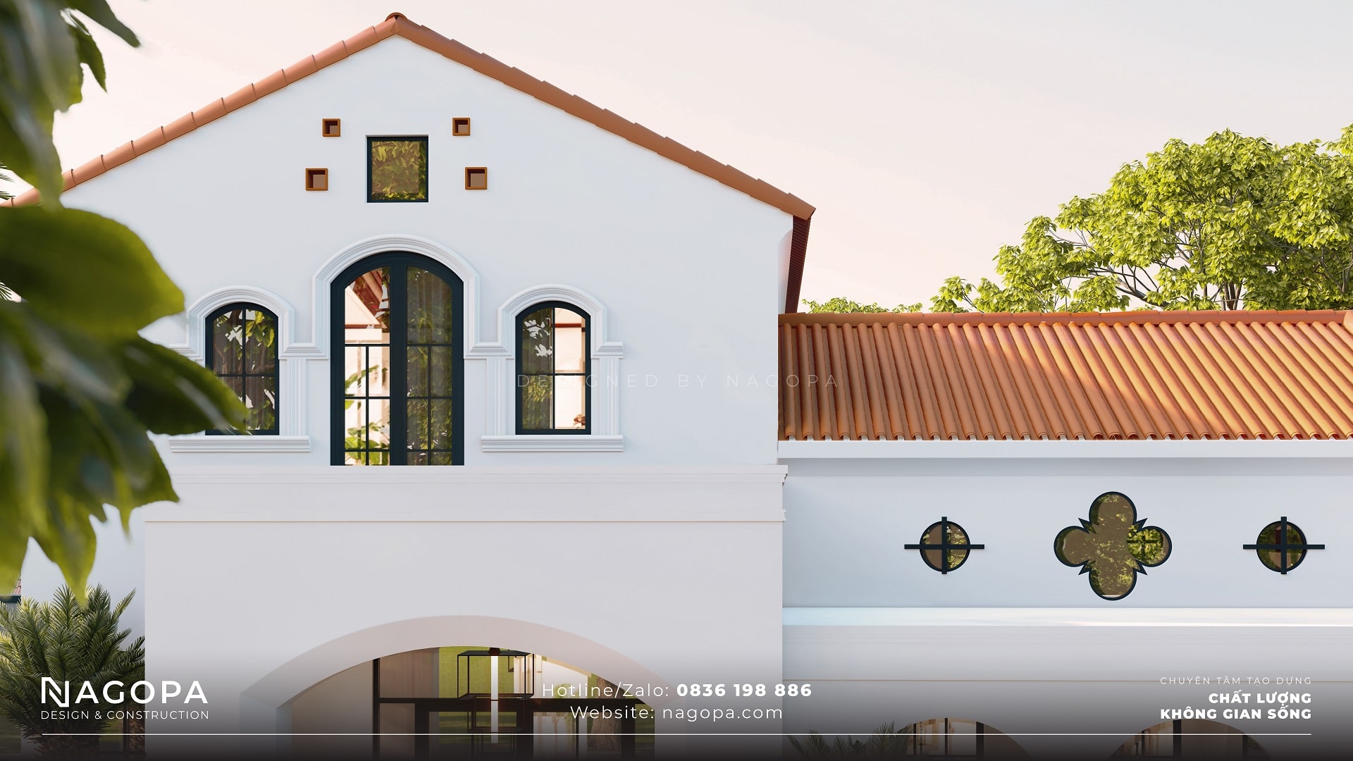 G’s home – Biệt thự 2 tầng nhà vườn địa trung hải | GO2310 26