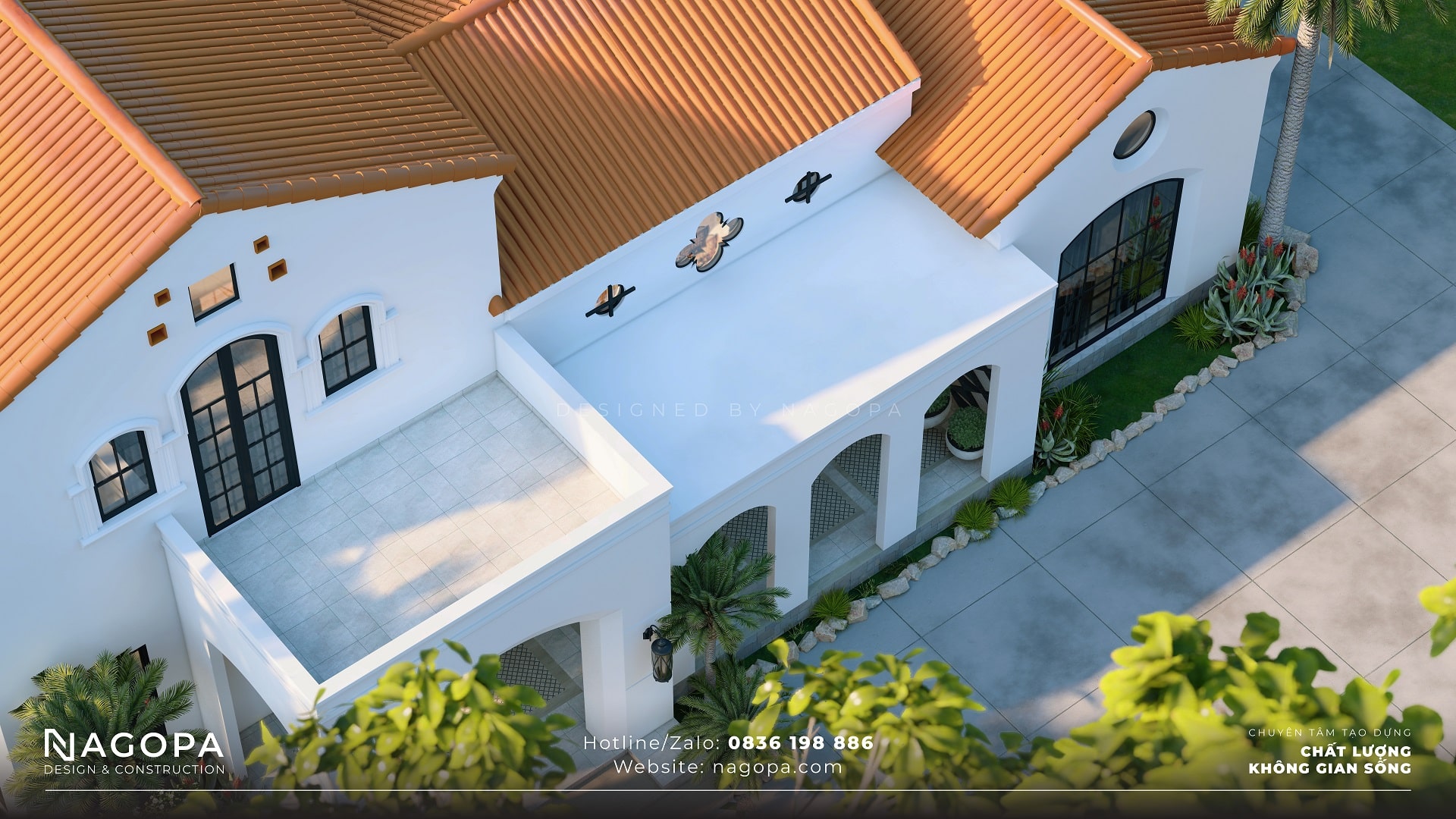 G’s home – Biệt thự 2 tầng nhà vườn địa trung hải | GO2310 27