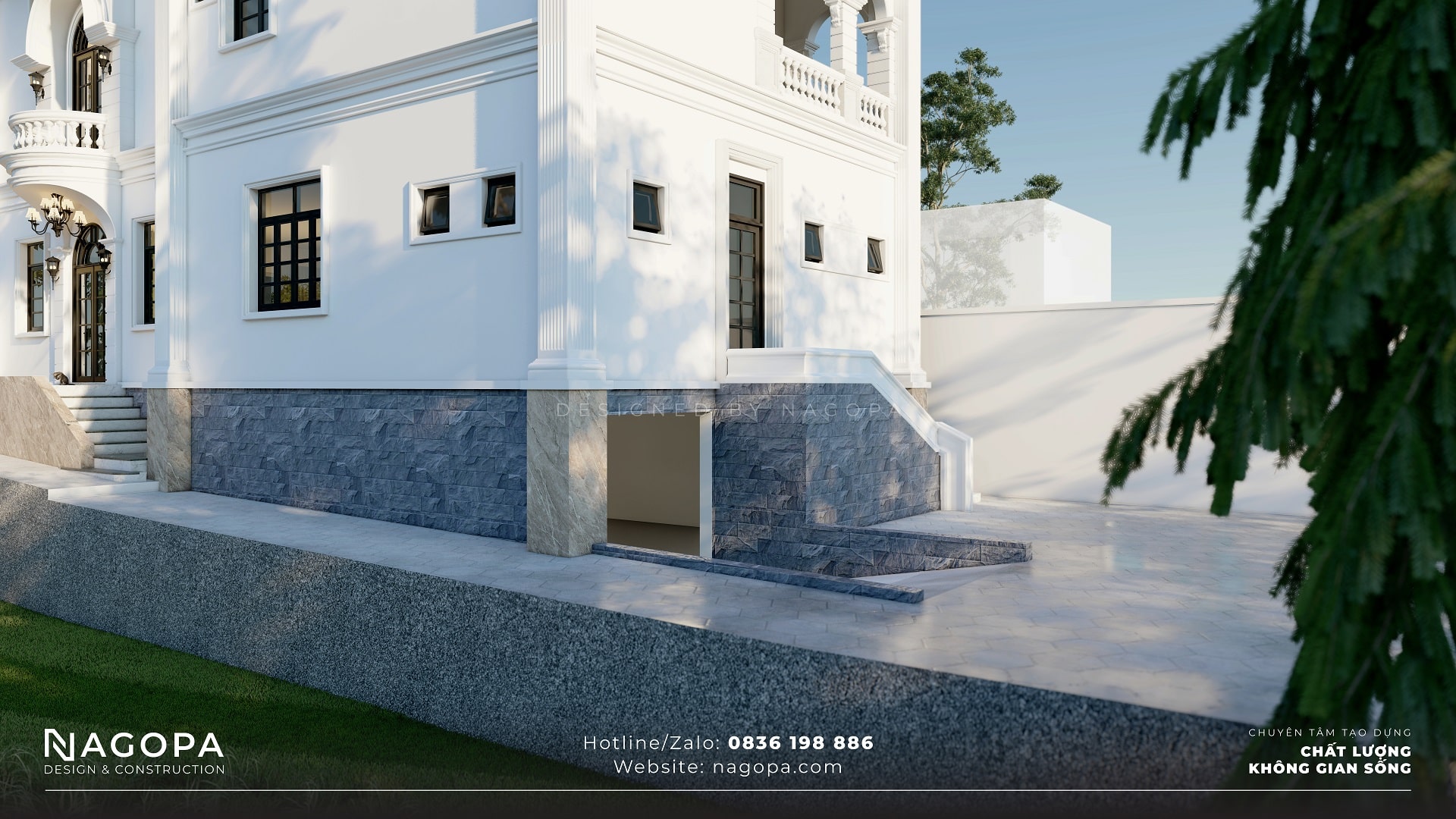 Biệt thự 2 tầng tân cổ điển 160m2 sang trọng và tiện nghi 6