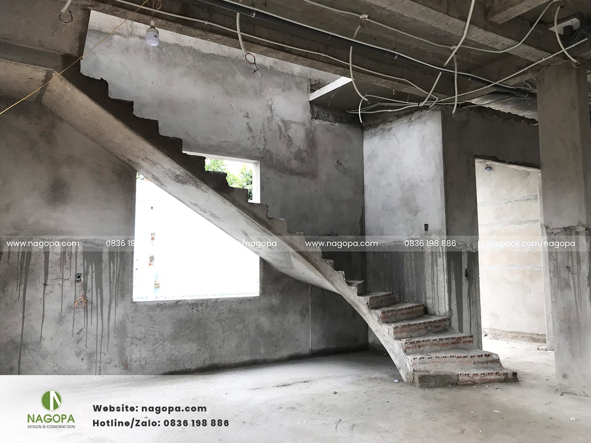 biệt thự a lâm giai đoạn phần thô 10