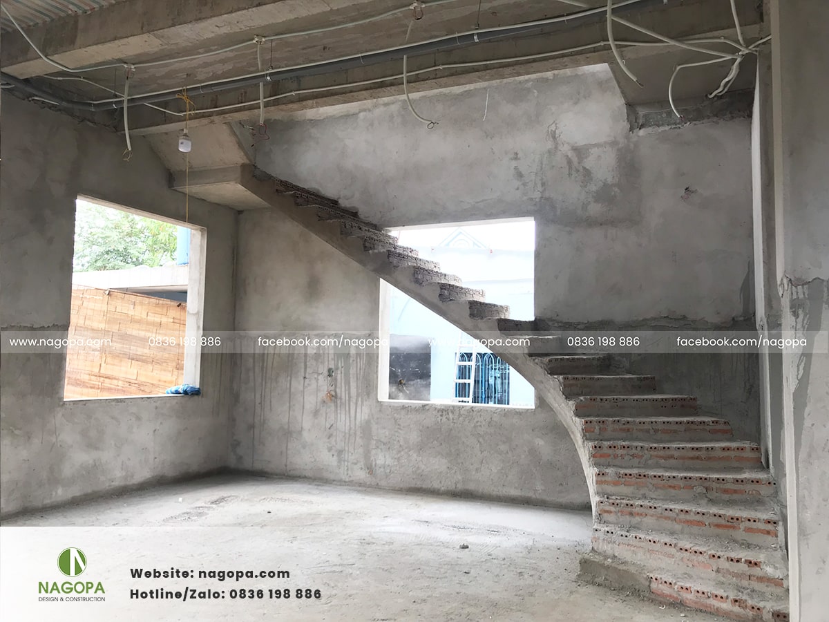 biệt thự a lâm giai đoạn phần thô 11