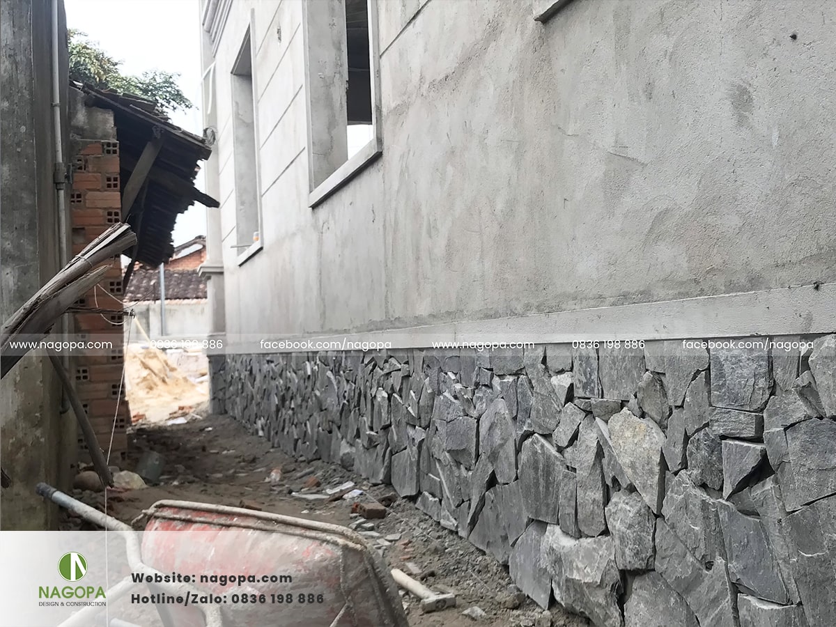 biệt thự a lâm giai đoạn phần thô 8