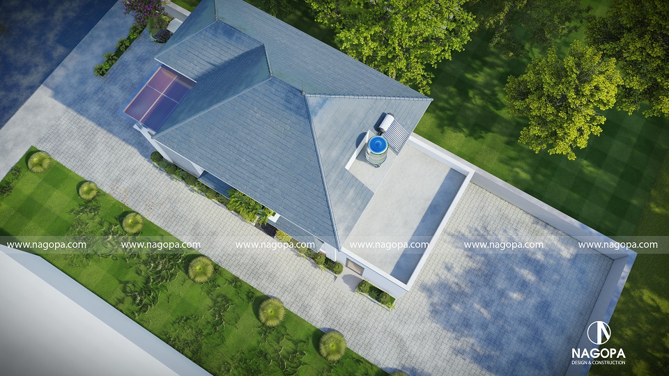 Biệt thự hiện đại 2 tầng 3 phòng ngủ 8x18m tại Đắk Lắk 3