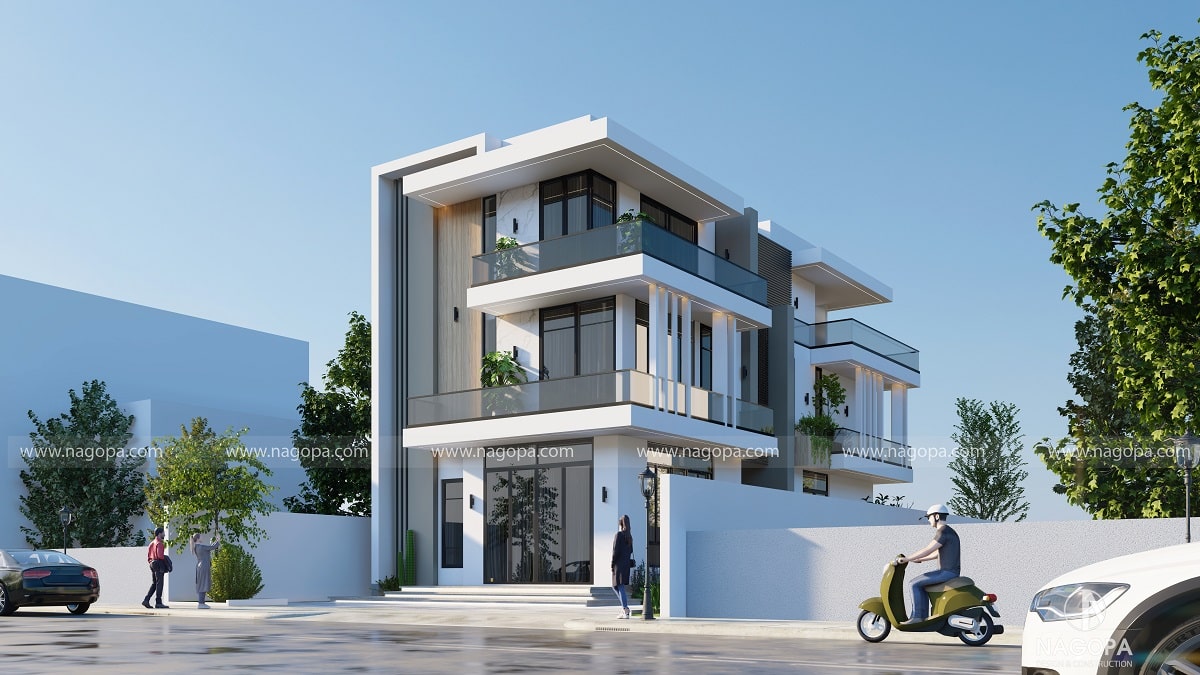 biệt thự hiện đại 3 tầng gđ chú hống tại thủ dầu một 1