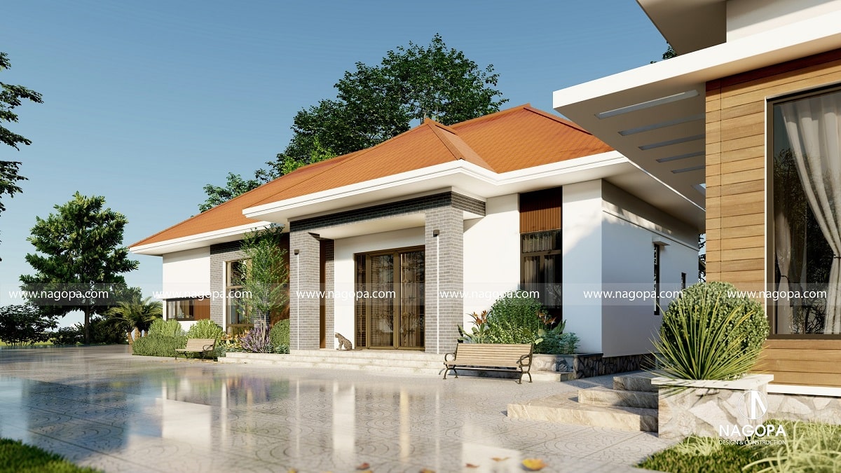 biệt thự nhà vườn tại bàu bàng 1