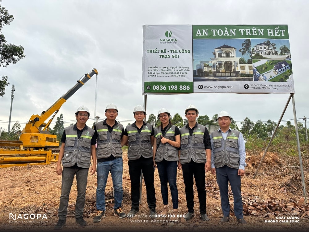 cúng khởi công nhà anh quang bến cát bình dương 1