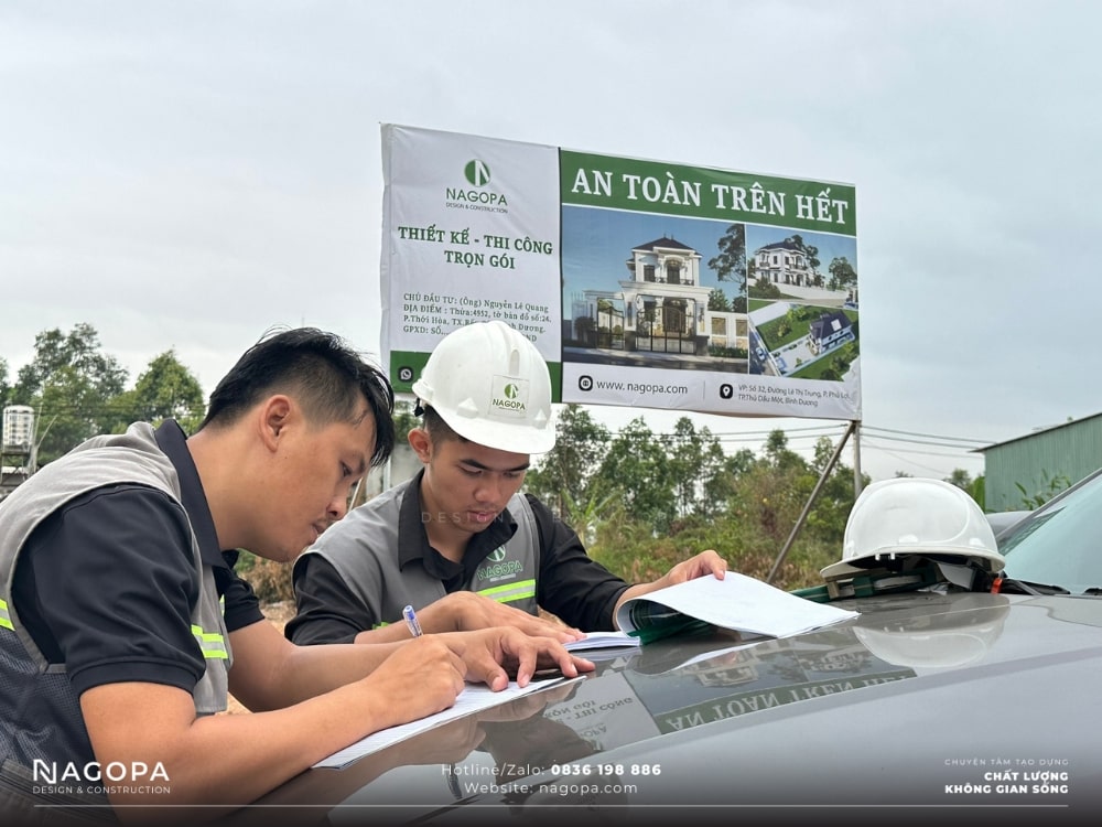 cúng khởi công nhà anh quang bến cát bình dương 3