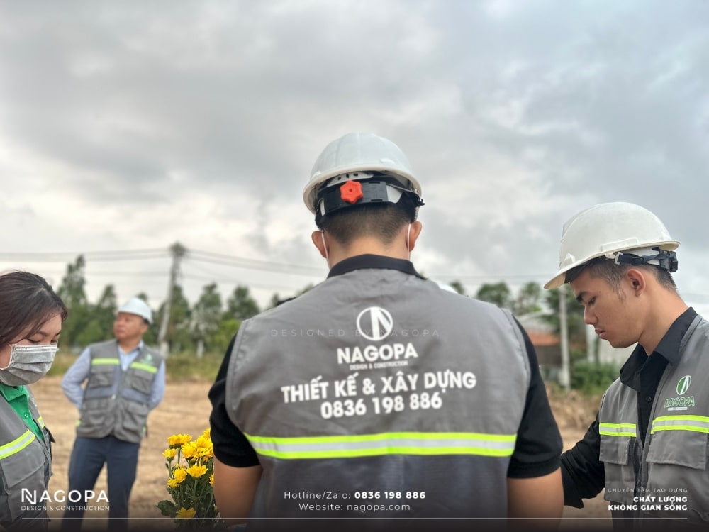 cúng khởi công nhà anh quang bến cát bình dương