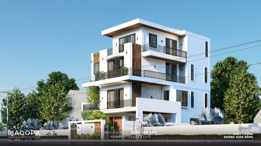 Dung’s House – Biệt thự phố 4 tầng hiện đại 1