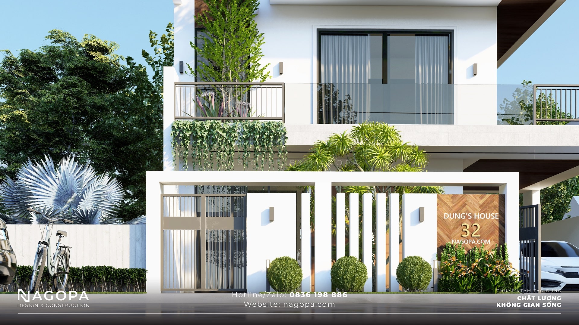 Dung’s House – Biệt thự phố 4 tầng hiện đại 4