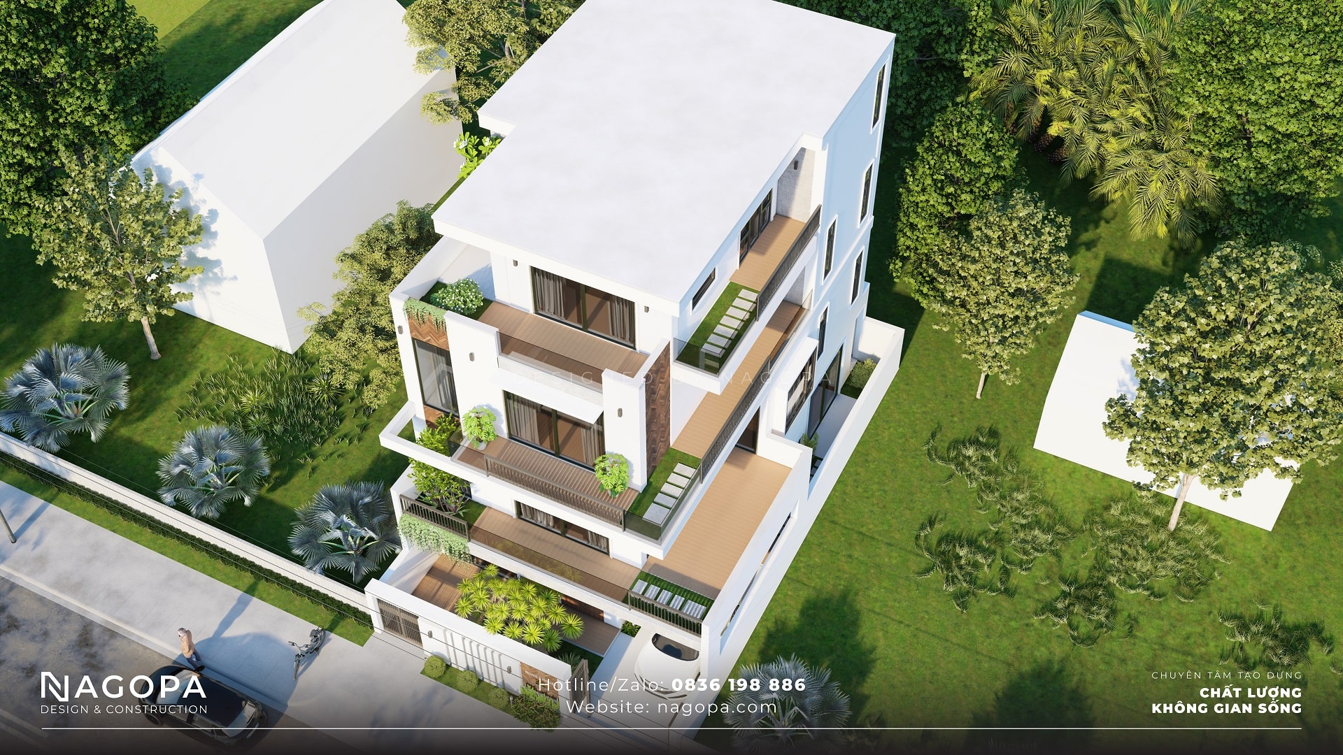 Dung’s House – Biệt thự phố 4 tầng hiện đại 5