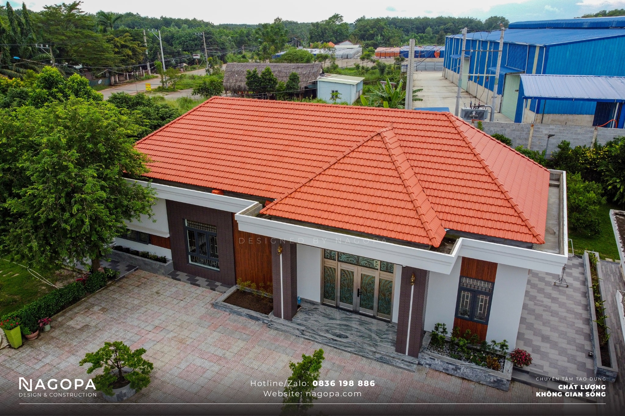 Hoàn thiện biệt thự mini nhà vườn tại Long Nguyên, Bàu Bàng 25