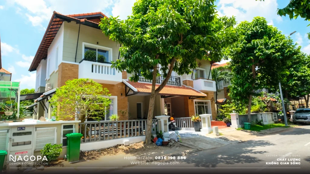 Hoàn thiện cải tạo biệt thự tại The Oasis Thuận An | GĐ Chị Ngọc