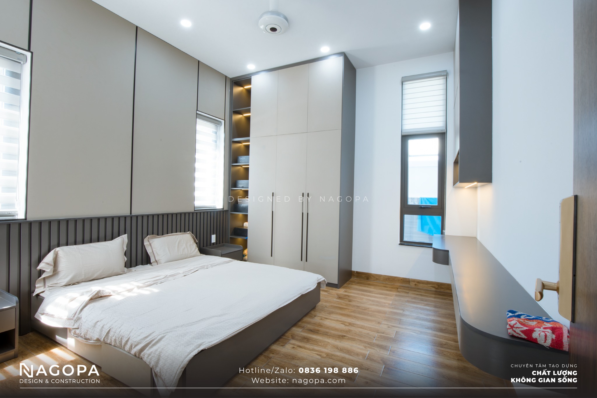 Hoàn thiện nhà Chú Toàn – Biệt thự tại Tân Uyên, Bình Dương