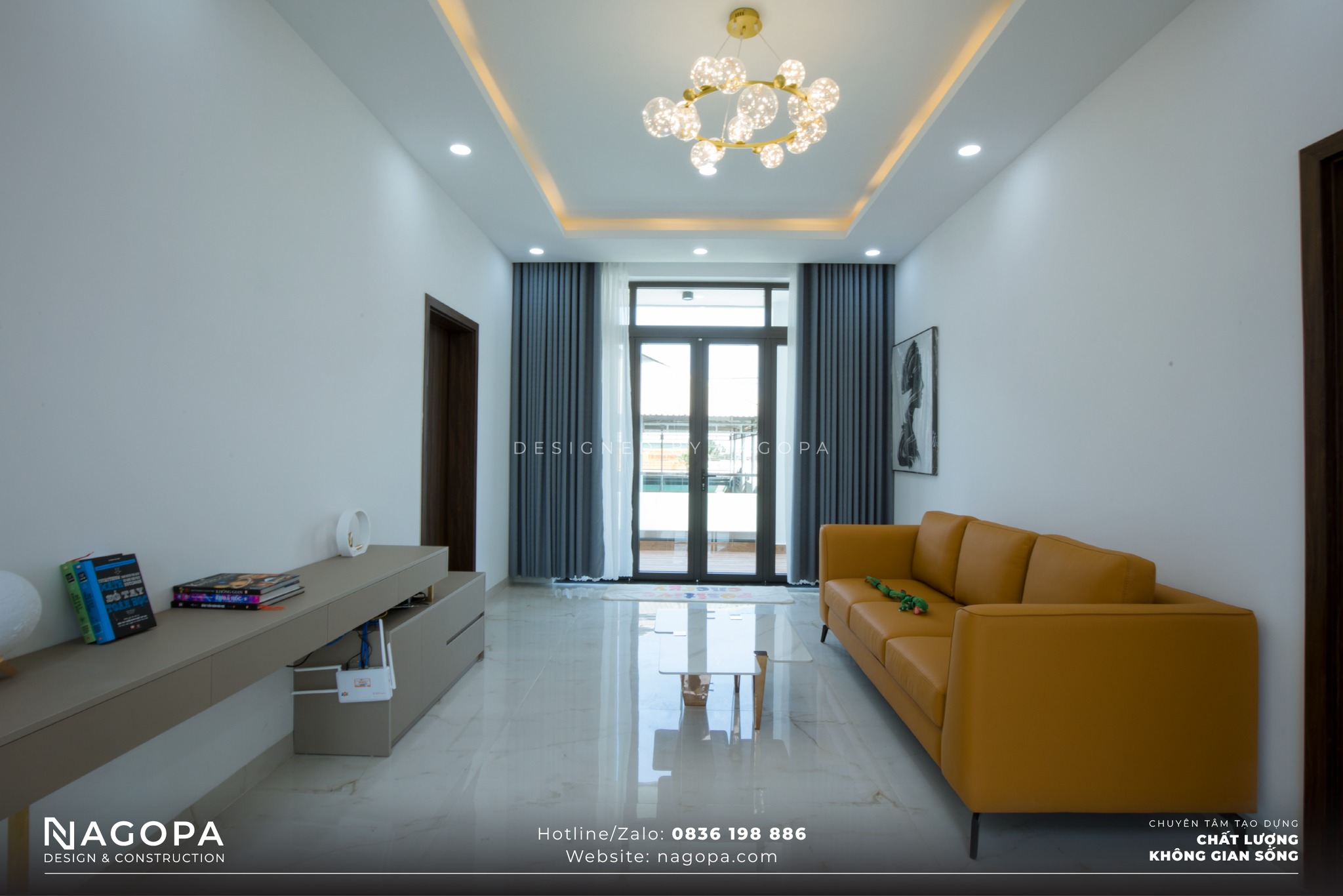 Hoàn thiện nhà Chú Toàn – Biệt thự tại Tân Uyên, Bình Dương