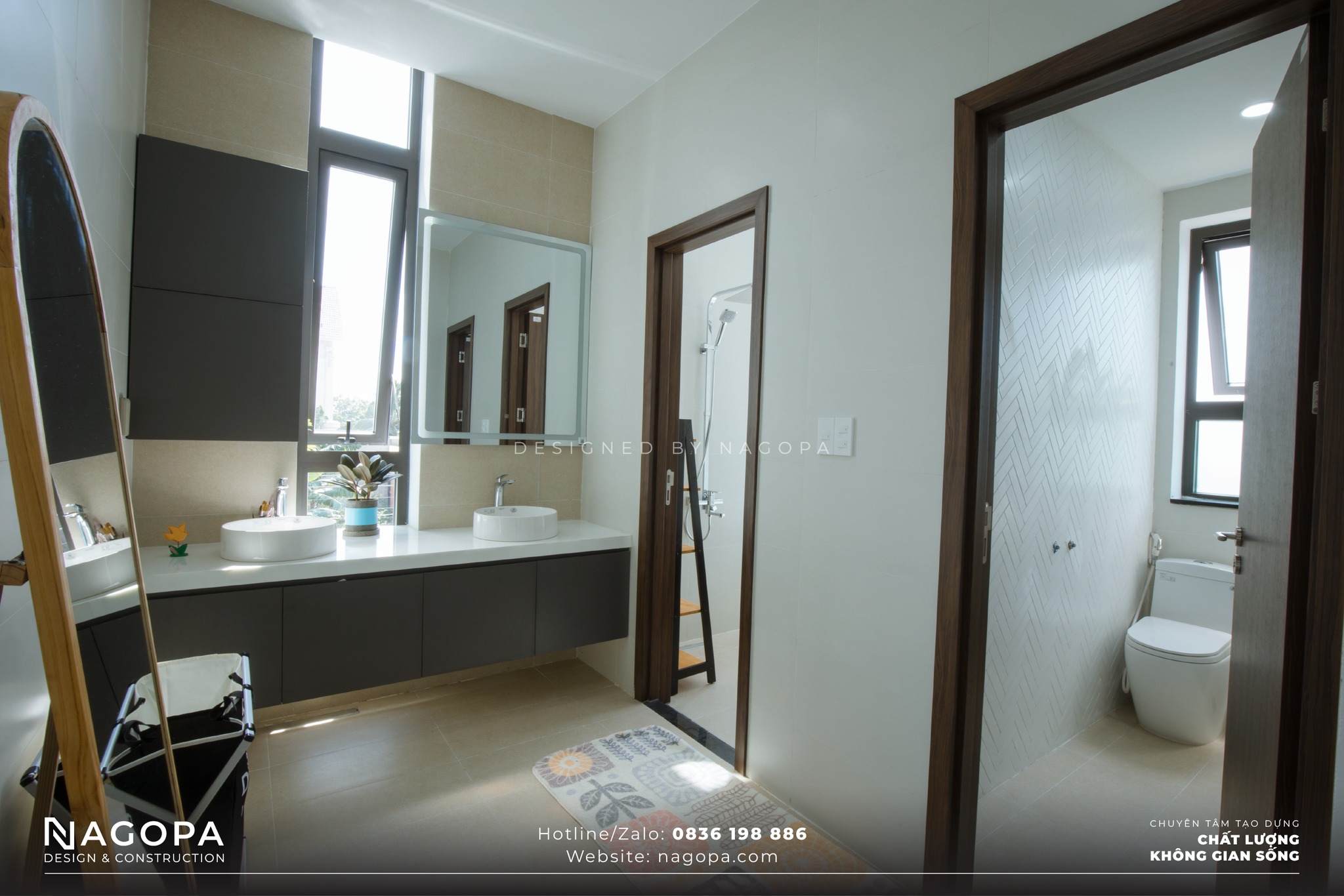 Hoàn thiện nhà Chú Toàn – Biệt thự tại Tân Uyên, Bình Dương