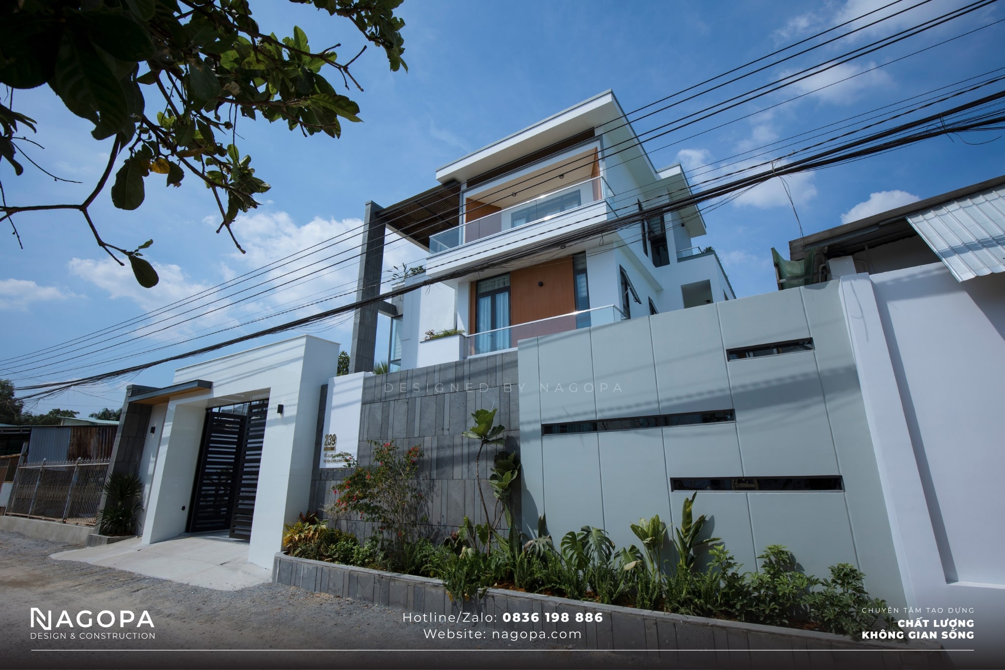 Hoàn thiện nhà Chú Toàn – Biệt thự tại Tân Uyên, Bình Dương