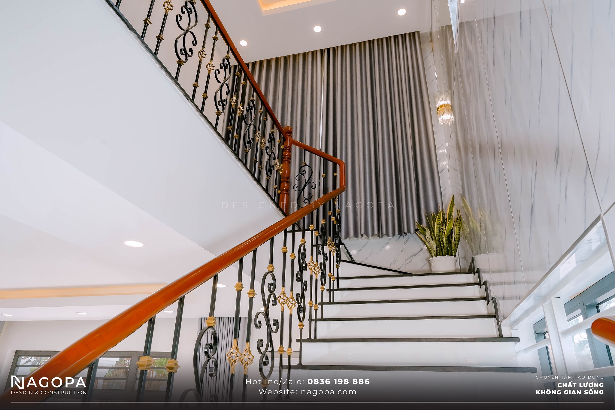 Hoàn thiện trọn gói nhà Anh Lâm | Biệt thự 2 tầng tại Tân Uyên