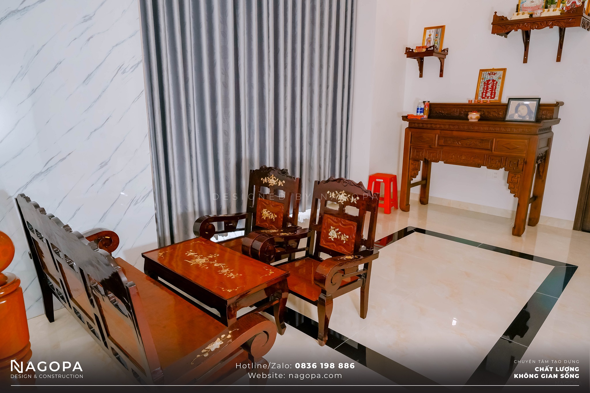 Hoàn thiện trọn gói nhà Anh Lâm | Biệt thự 2 tầng tại Tân Uyên