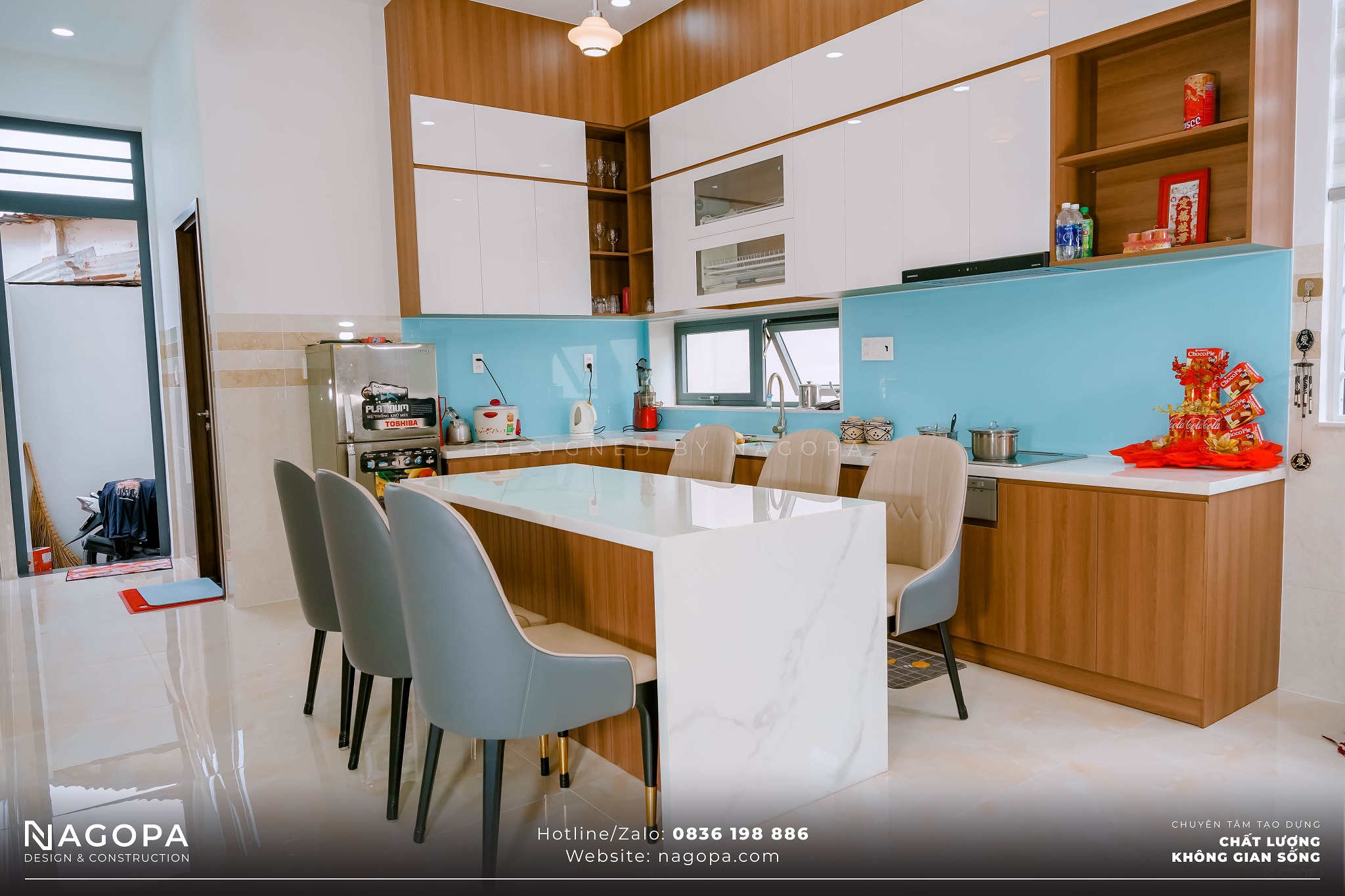 Hoàn thiện trọn gói nhà Anh Lâm | Biệt thự 2 tầng tại Tân Uyên