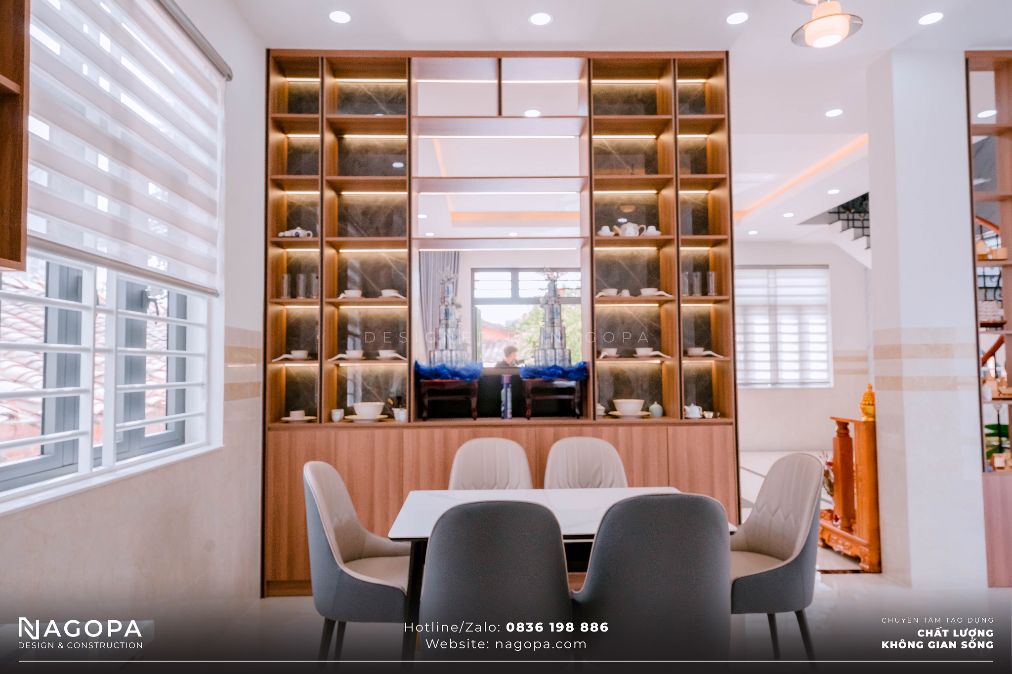 Hoàn thiện trọn gói nhà Anh Lâm | Biệt thự 2 tầng tại Tân Uyên