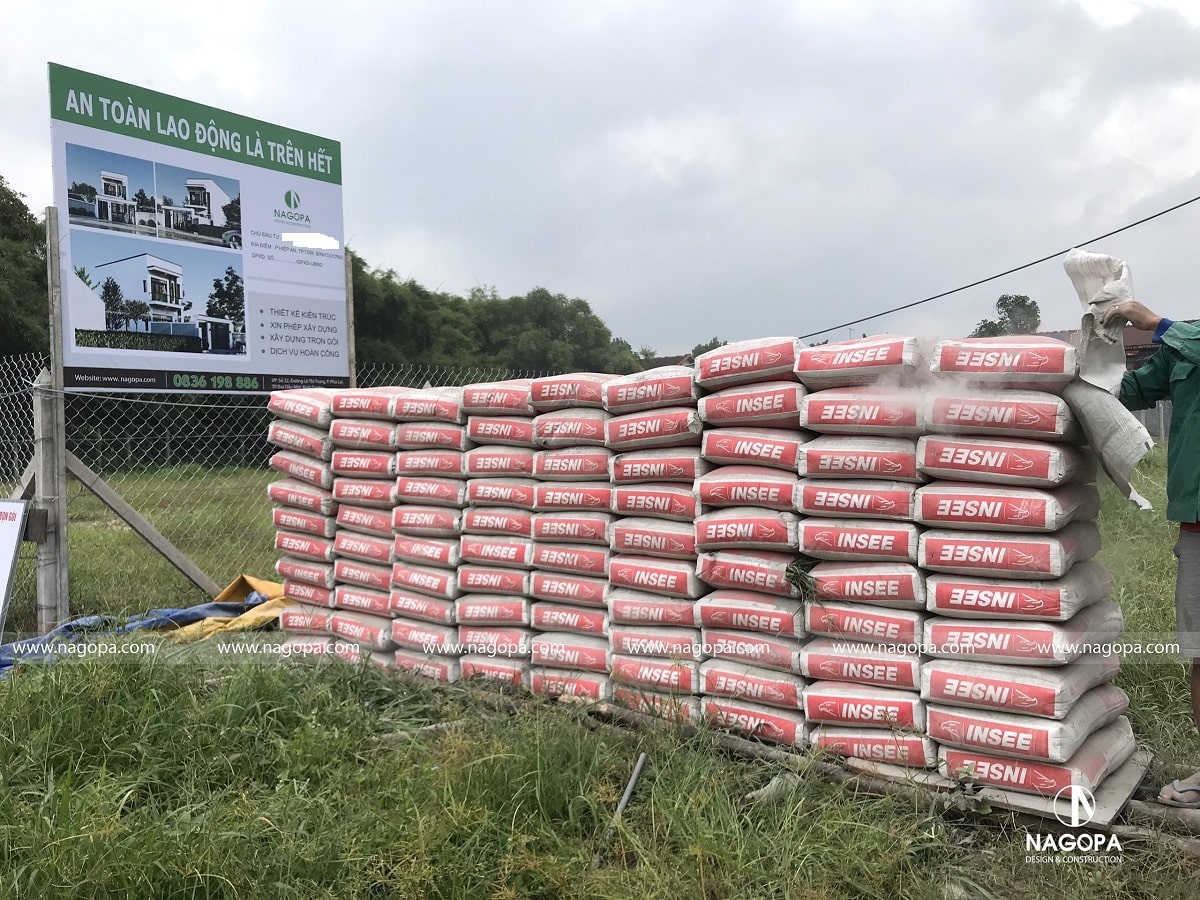 khởi công xây dựng nhà phố 2 tầng tại thủ dầu một 4