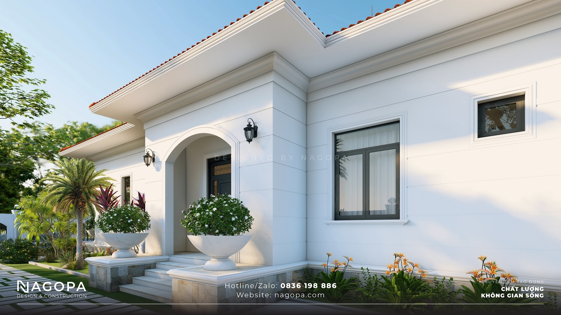 T’s home – Nhà 1 tầng mái nhật 140m2 3 phòng ngủ | GO2313 4