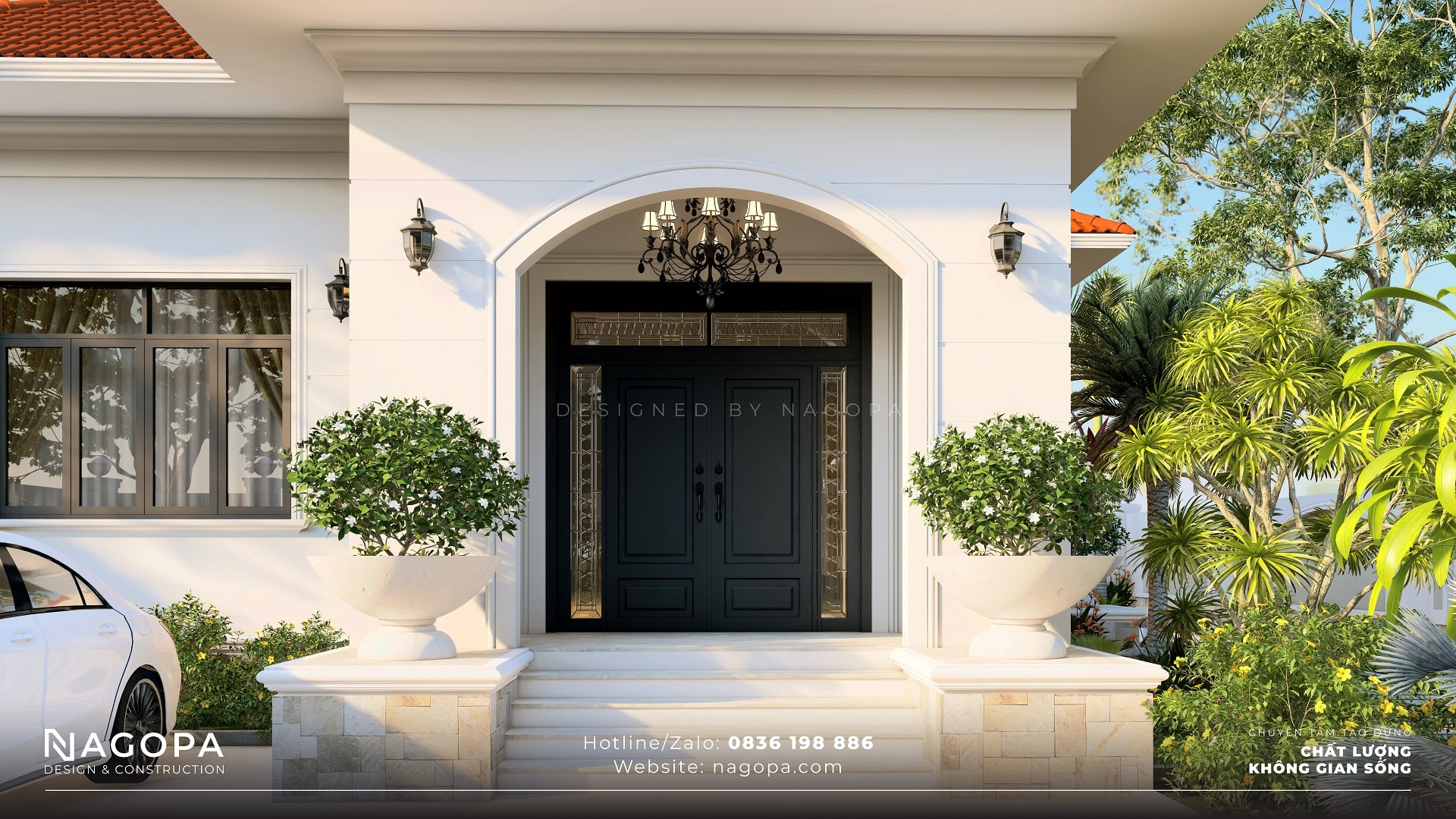 T’s home – Nhà 1 tầng mái nhật 140m2 3 phòng ngủ | GO2313 7