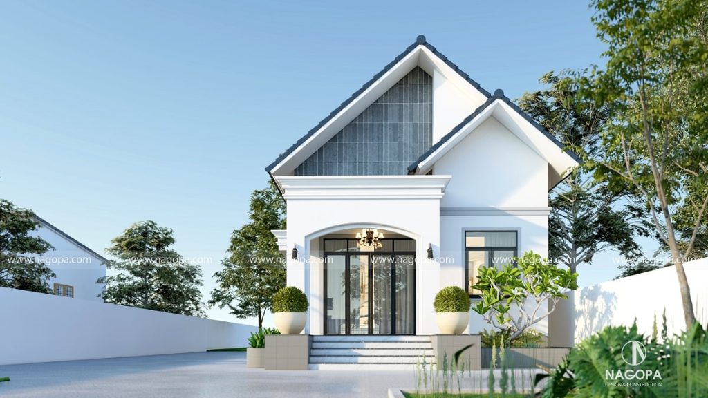 nhà 1 tầng mái thái 3 phòng ngủ