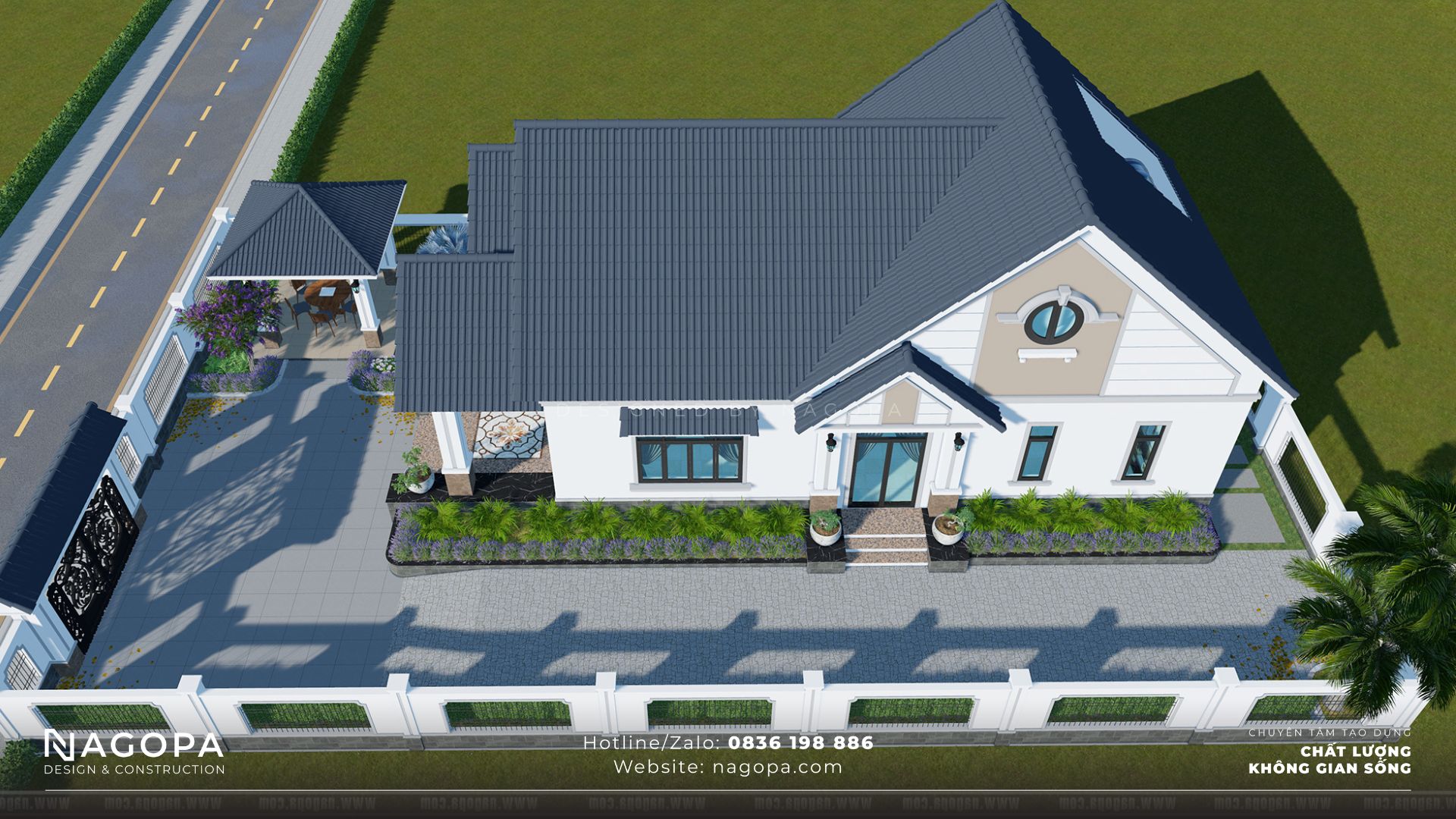 nhà cấp 4 mái thái nhà mr duy tại bến cát 11