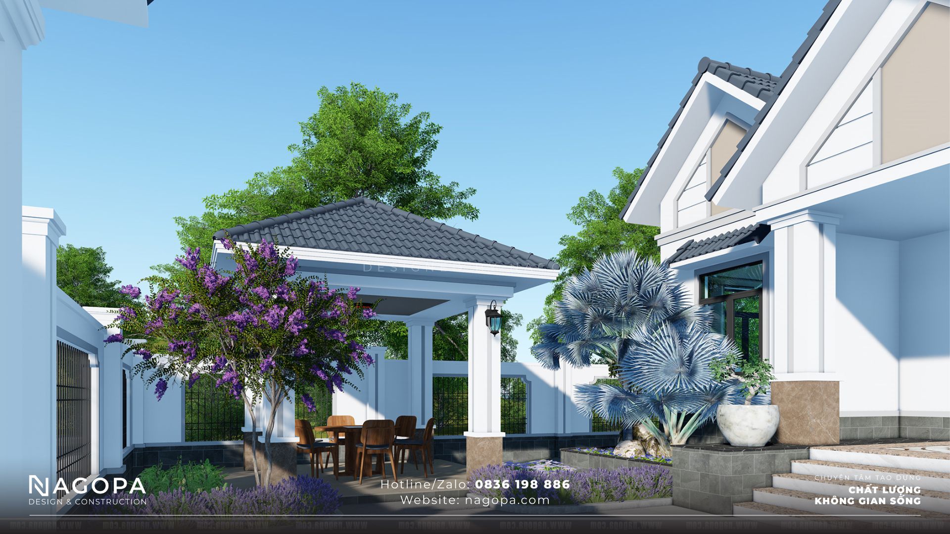 nhà cấp 4 mái thái nhà mr duy tại bến cát 12