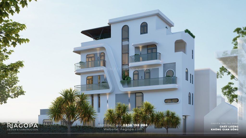 nhà phố 5 tầng hiện đại tại tân uyên 3