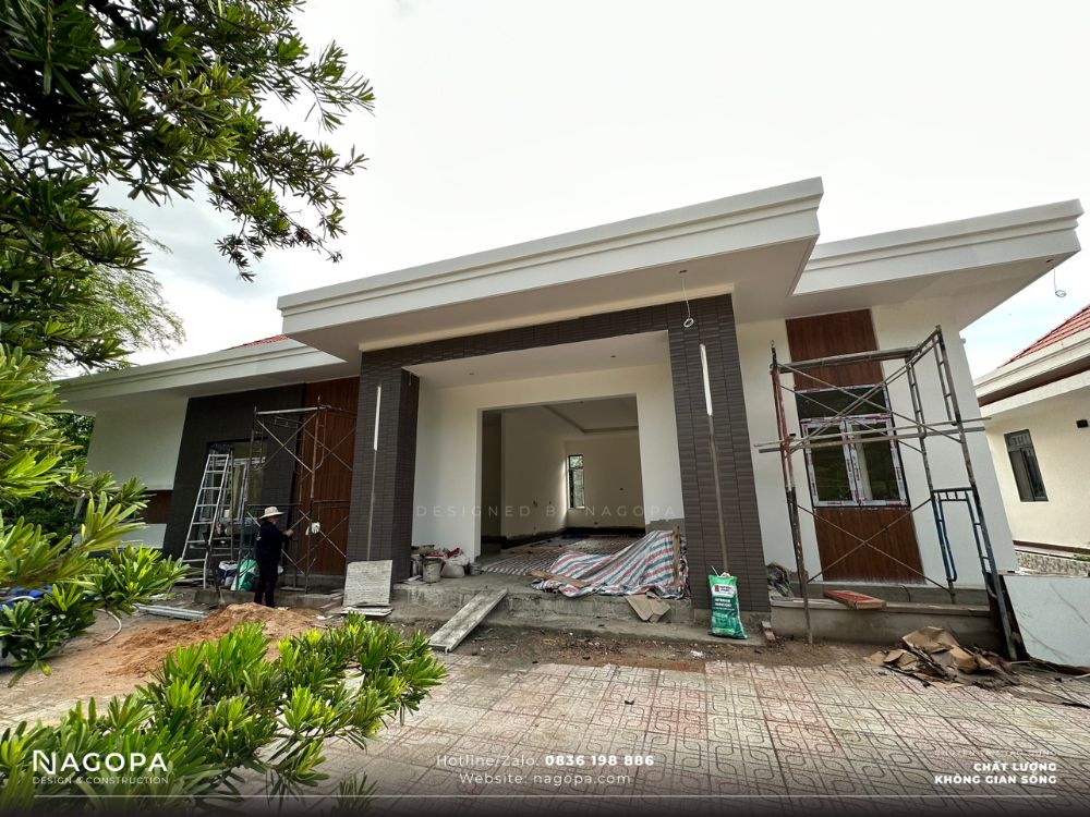 tiến độ vào hoàn thiện nhà vườn mini chị huyền bàu bàng 7