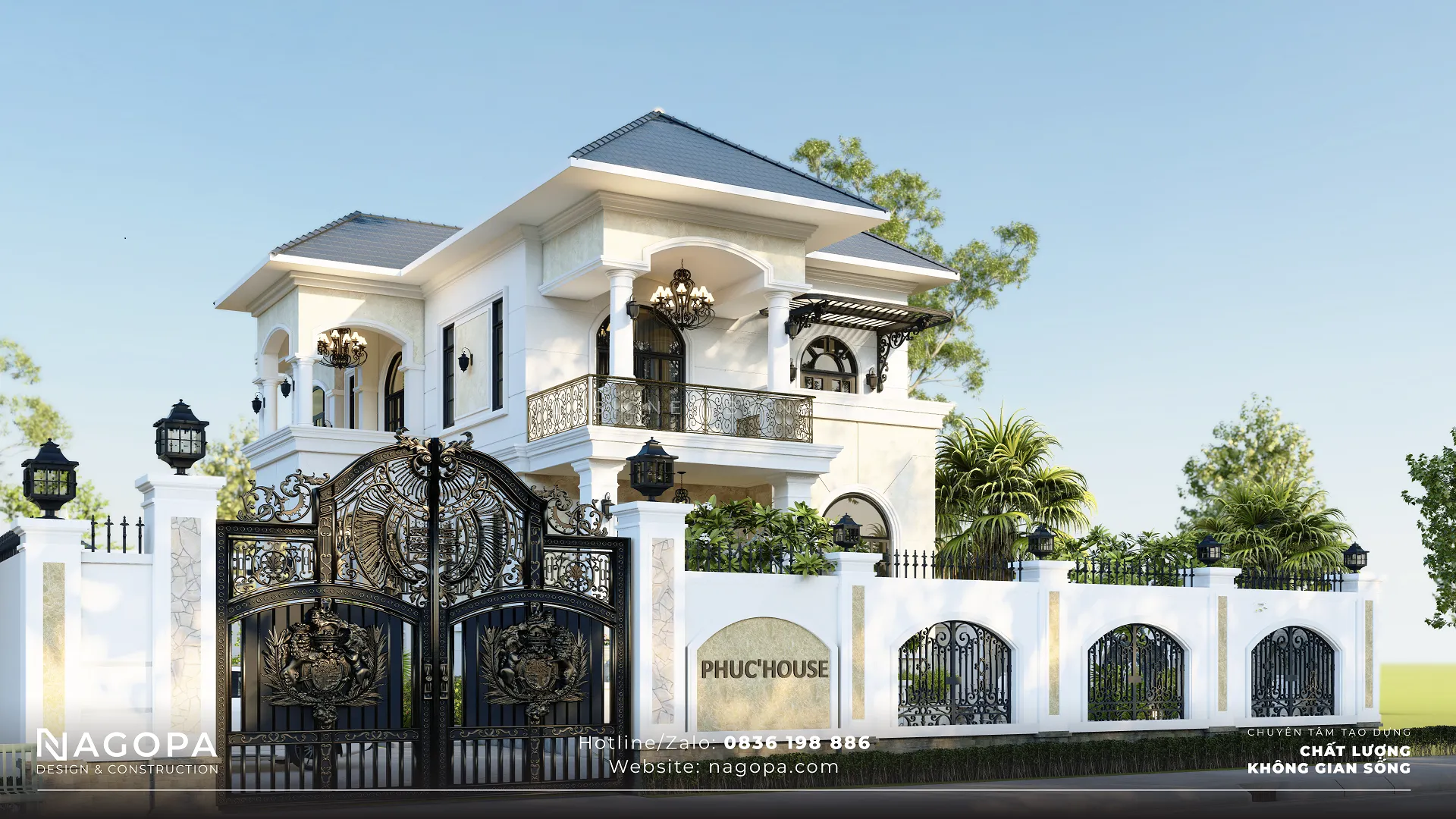 Phuc's house - Biệt thự mái nhật 180m2 tại Bến Cát | GO2425 1