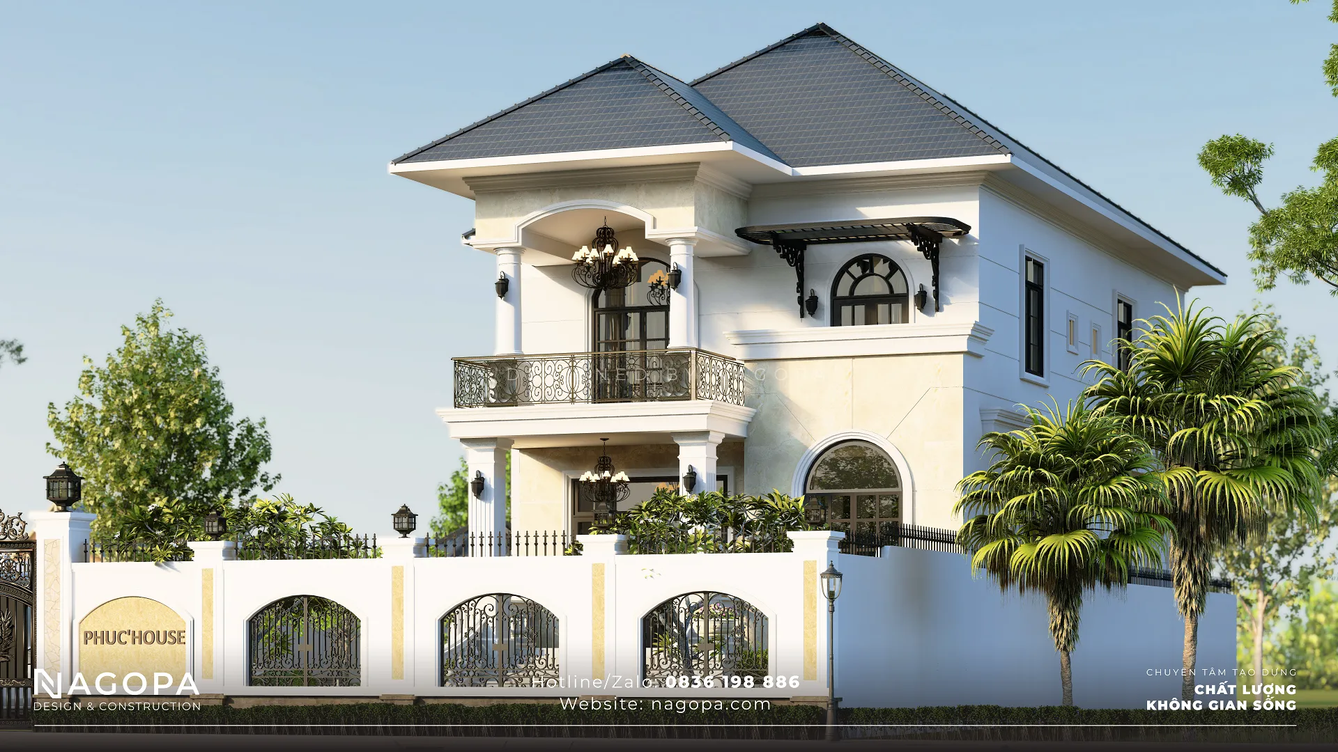 Phuc's house - Biệt thự mái nhật 180m2 tại Bến Cát | GO2425 2