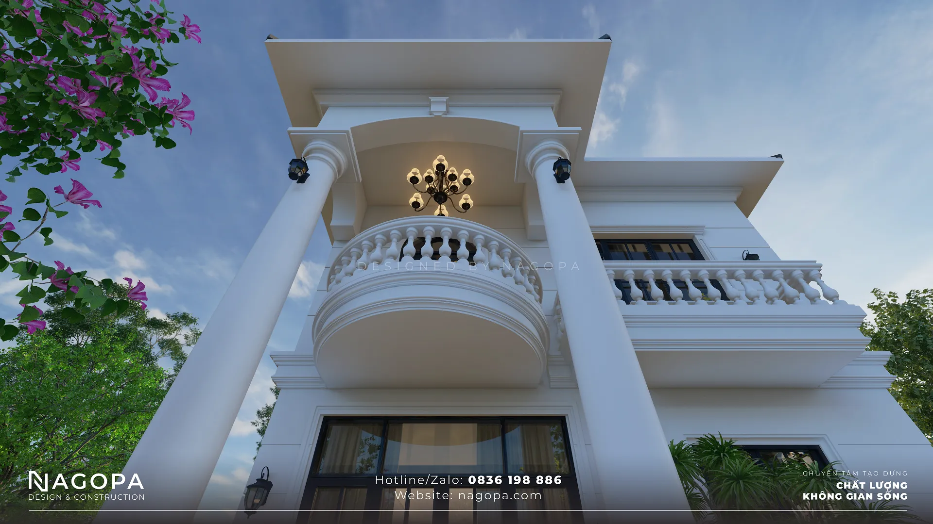 biệt thự ngang 8m dài 15m tại thuận an 11