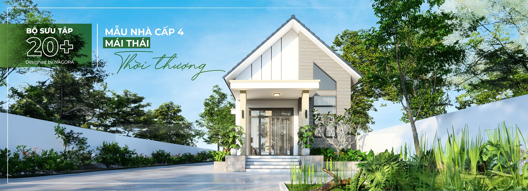 bộ sưu tập mẫu nhà cấp 4 mái thái nagopa