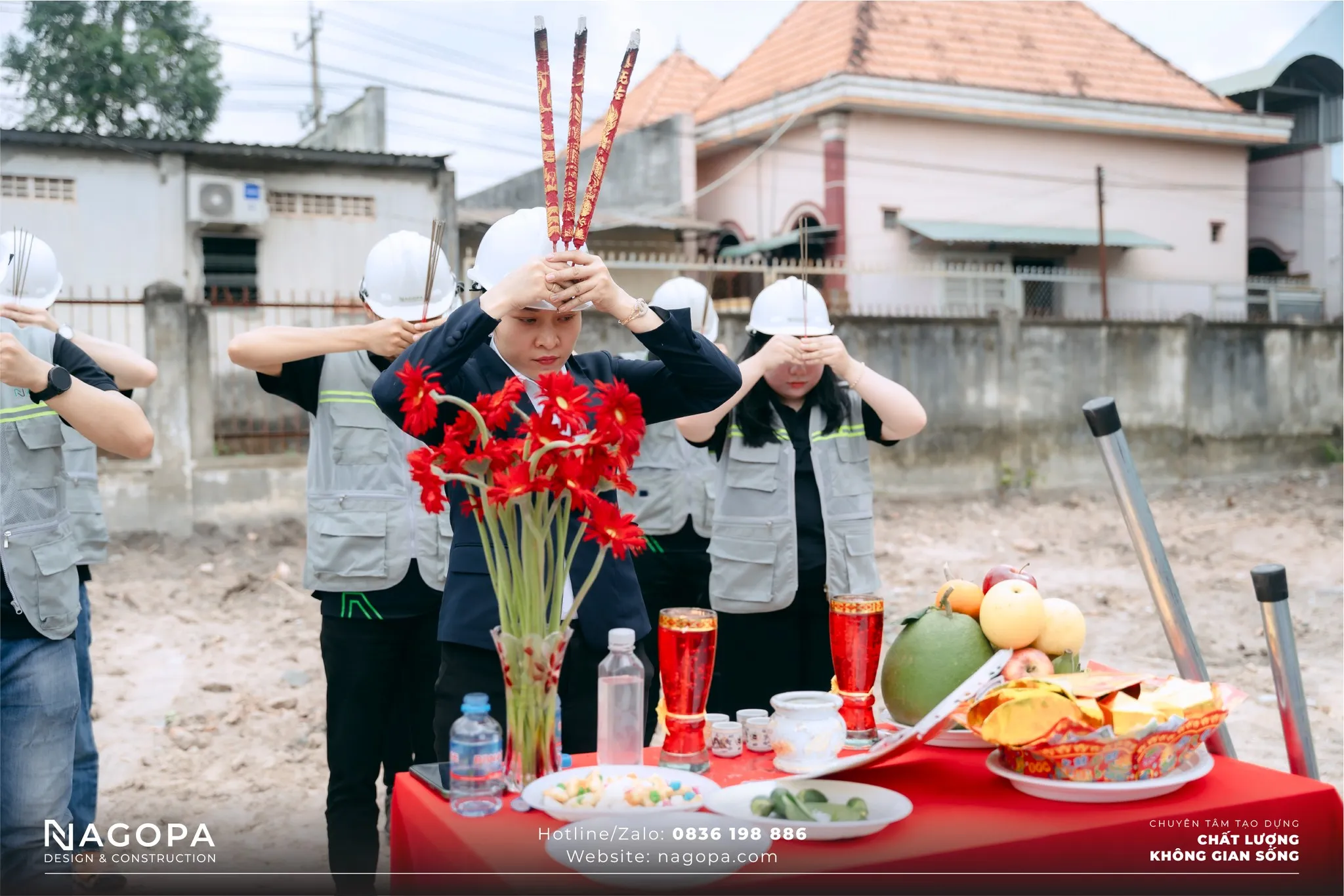 cúng khởi công nghias house tại phú lợi thủ dầu một 4