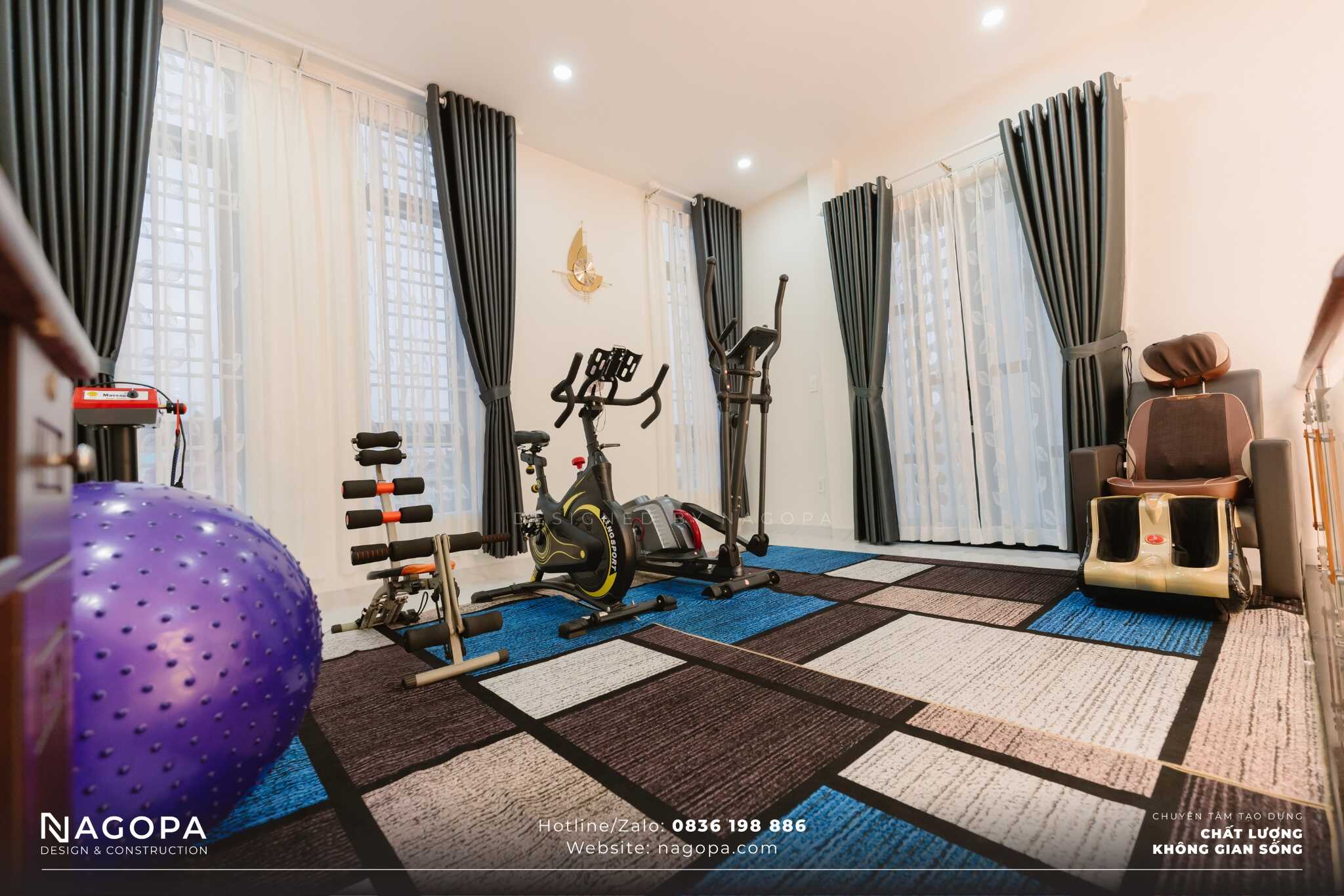 Hoàn thiện nhà GĐ A Long tại Hiệp An, Thủ Dầu Một