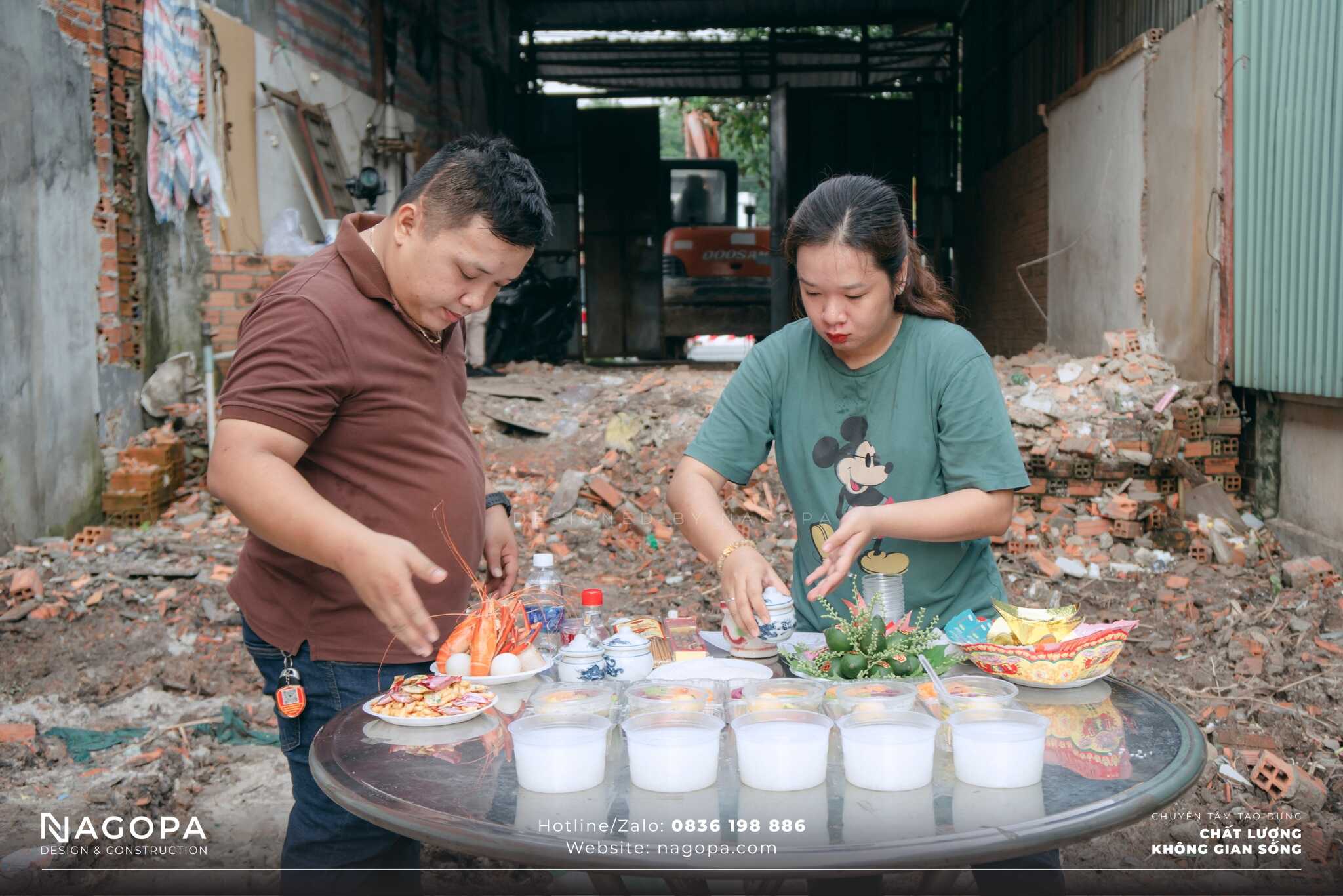 khởi công nhà gd anh long tại thới hòa bến cát 2