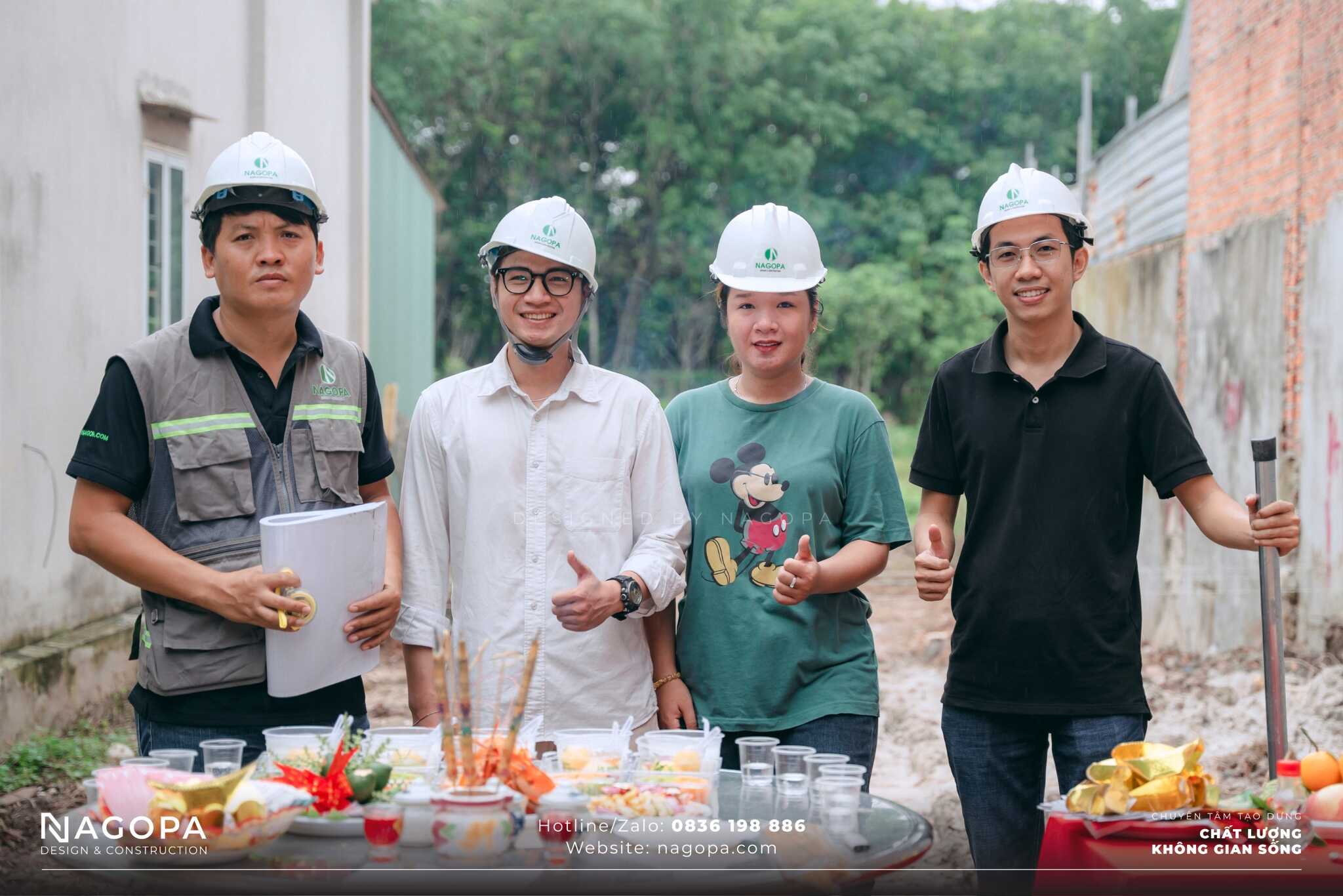 khởi công nhà gd anh long tại thới hòa bến cát 4
