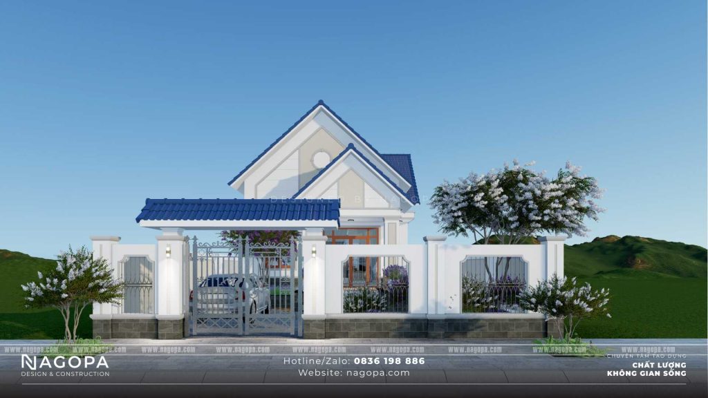nhà 1 tầng mái thái 168m2 tại dầu tiếng