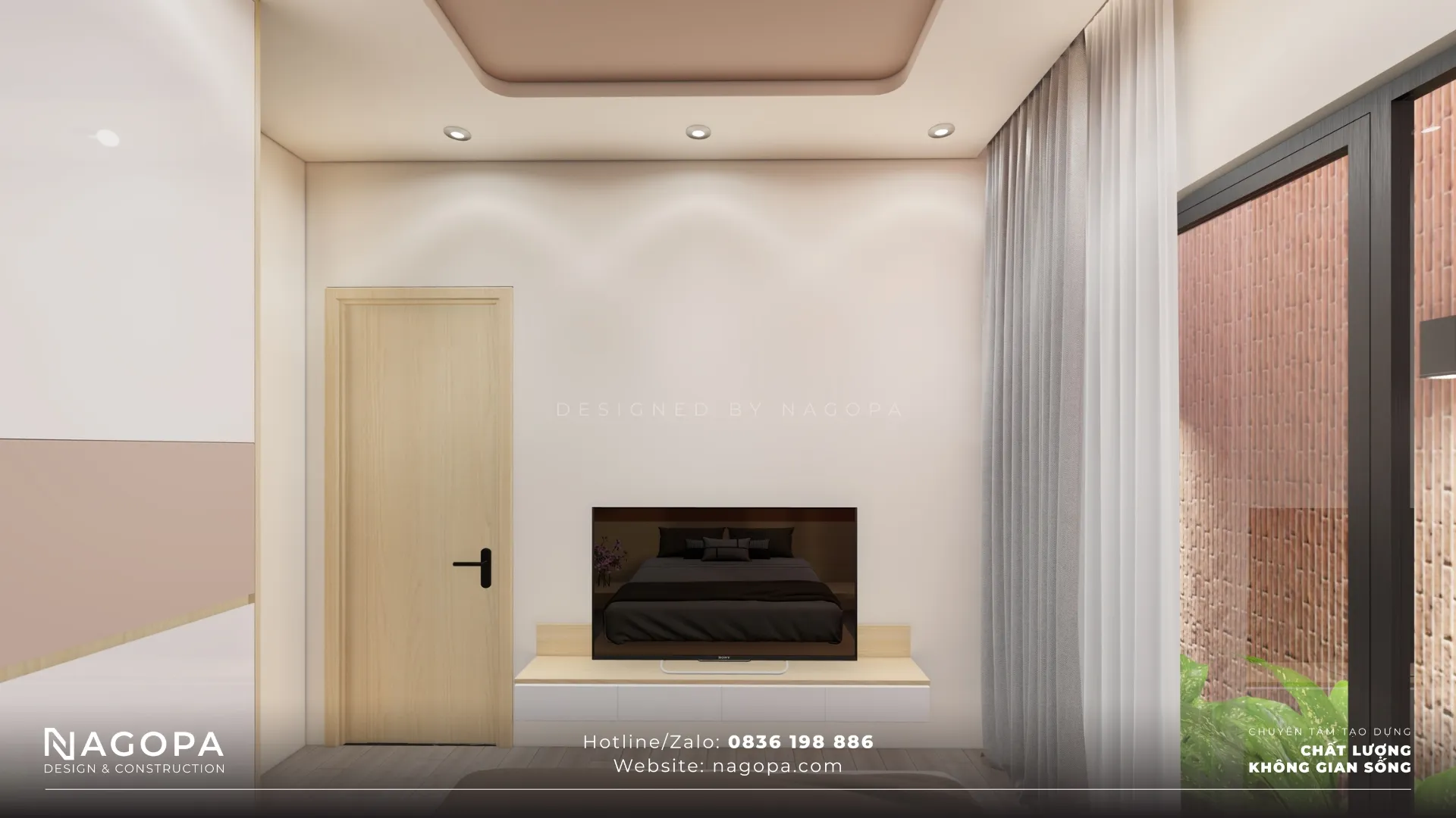 nhà cấp 3 5x25m có 2 phòng ngủ 12